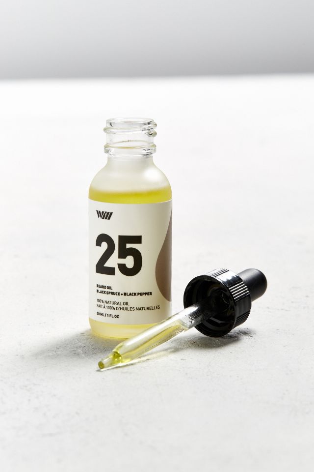 WILL 25 Black Spruce + Black Pepper Beard Oil #1