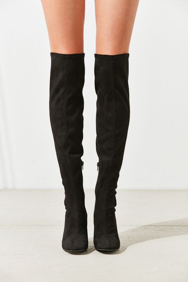 Women's thigh-high boots Urban Classics Starter Logo Tape