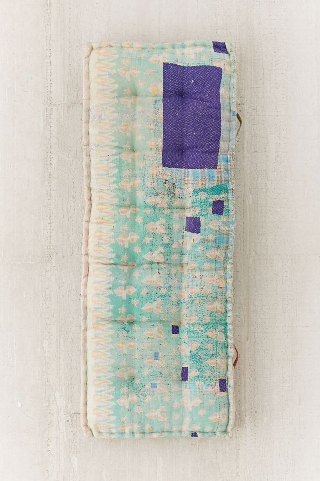 One-Of-A-Kind Rohini Kantha Daybed Cushion #1