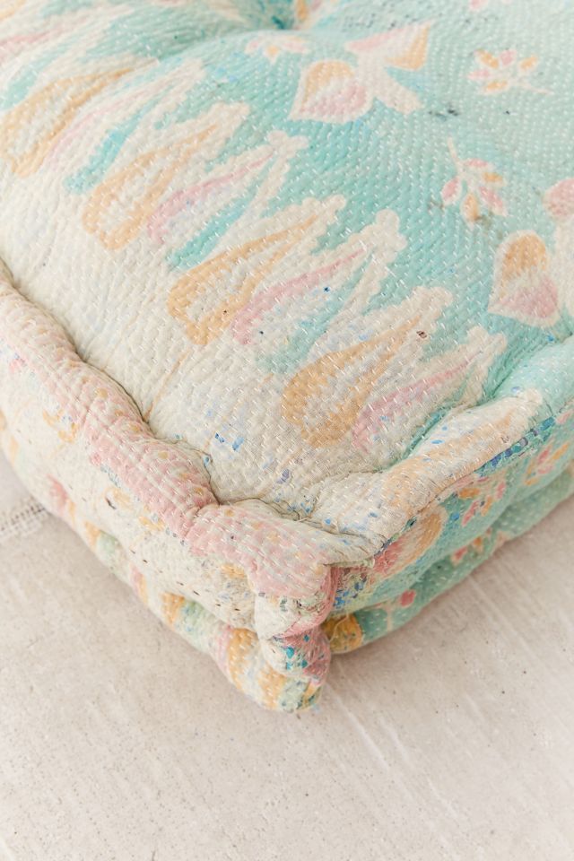 One-Of-A-Kind Rohini Kantha Daybed Cushion #3