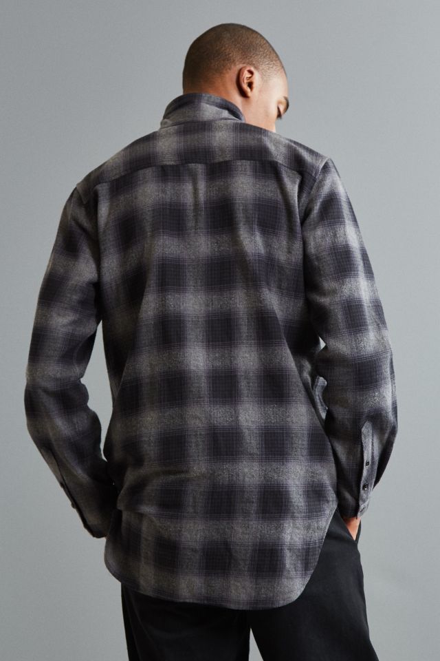 Fried Rice Corozo Long Tail Flannel Button-Down Shirt #4