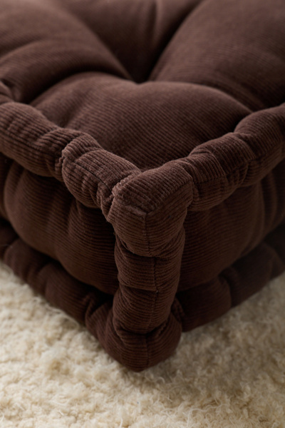 Washed Corduroy Floor Pillow - Thumbnail 2