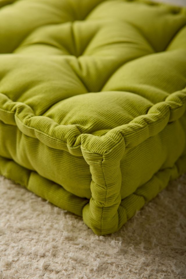 Washed Corduroy Floor Pillow #1