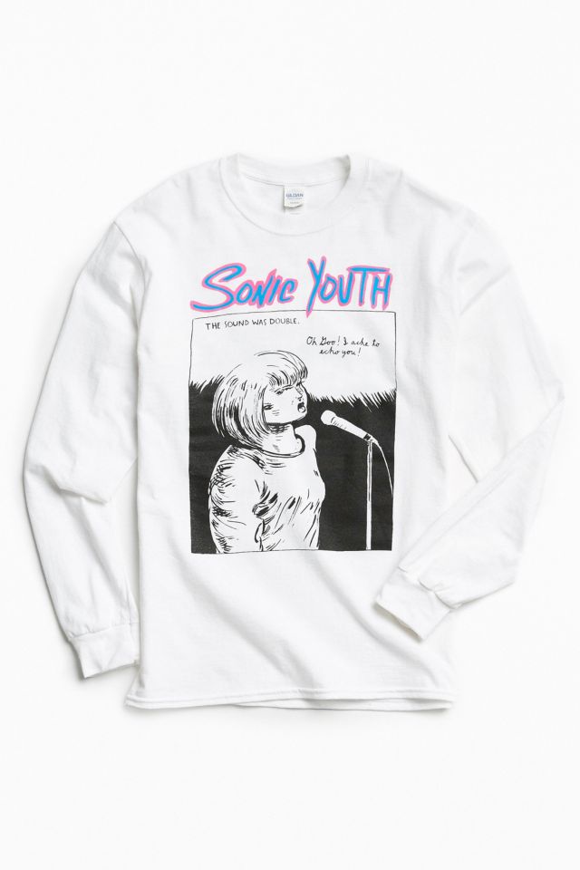 Sonic Youth Echo Long Sleeve Tee