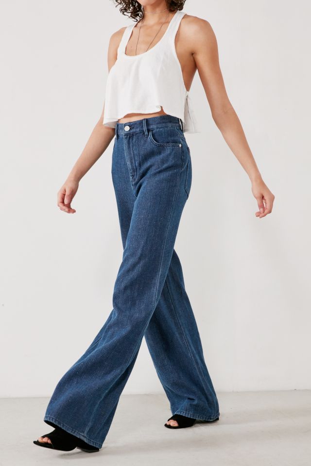 BDG Extra High-Rise Wide Leg Jean - Dark Indigo #4