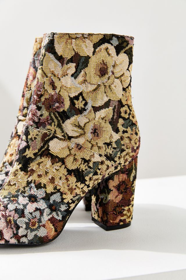 Emma Floral Jacquard Ankle Boot #3