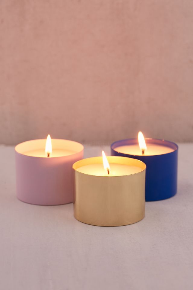 Smiley Tin Candle #4