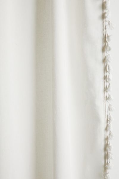 Palma Fringe Light Blocking Window Curtain