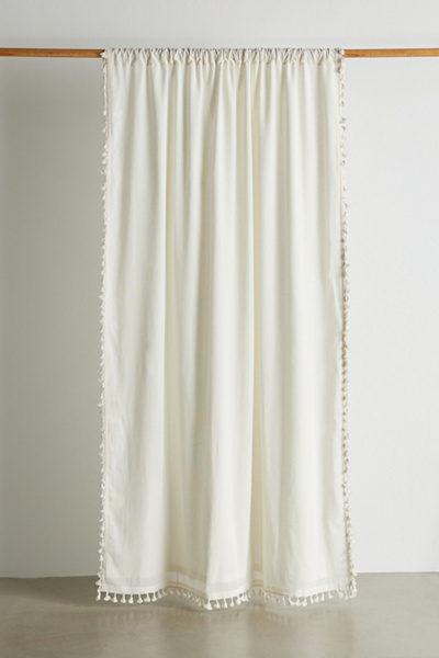 Urban Outfitters Palma Fringe Window Curtain - Thumbnail 3