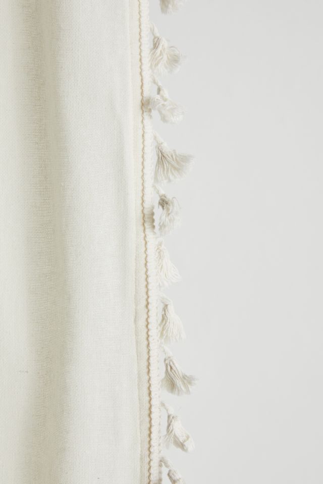 Palma Fringe Light Blocking Window Curtain