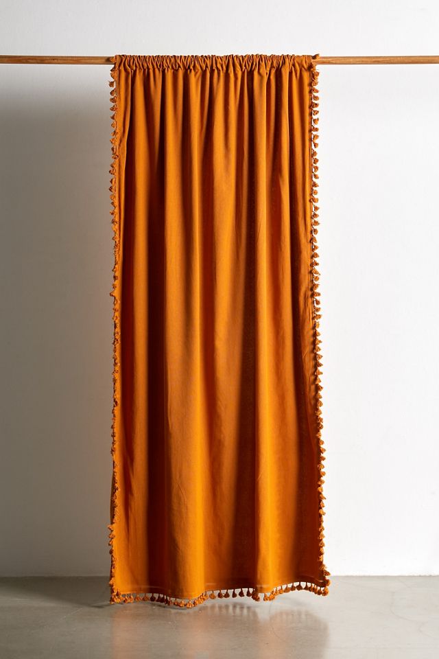 Palma Fringe Light Blocking Window Curtain #1