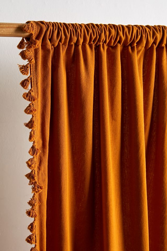 Palma Fringe Light Blocking Window Curtain #2