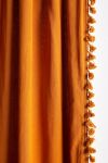 Palma Fringe Light Blocking Window Curtain