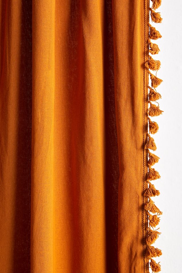 Palma Fringe Light Blocking Window Curtain #3