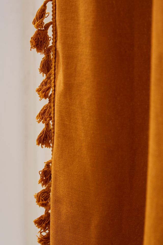Palma Fringe Light Blocking Window Curtain #4