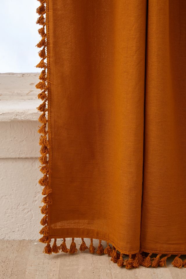 Palma Fringe Light Blocking Window Curtain #5