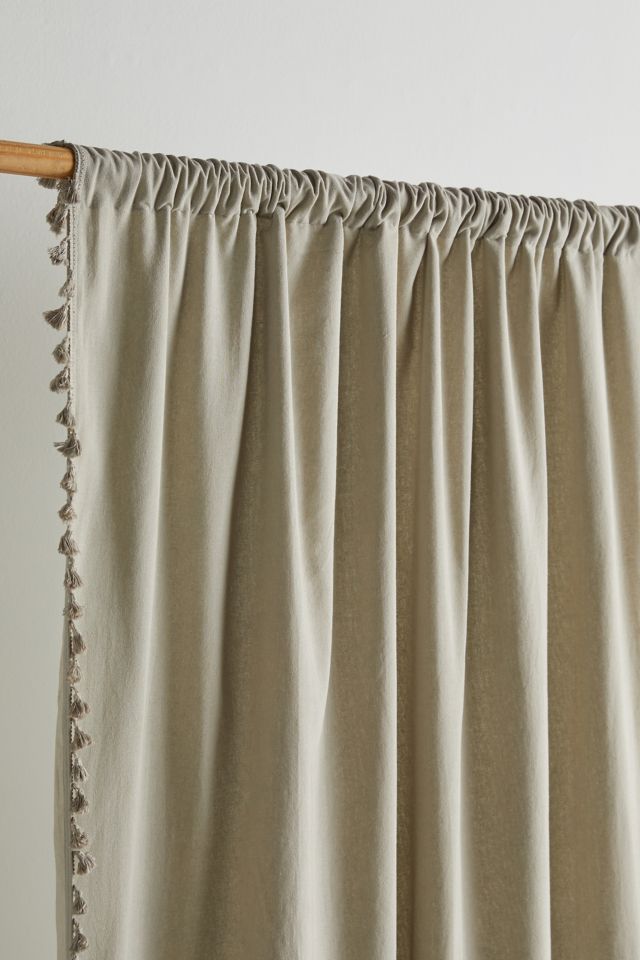 Palma Fringe Light Blocking Window Curtain #2