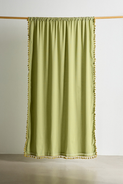 Palma Fringe Light Blocking Window Curtain