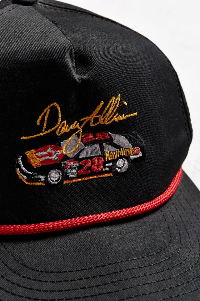 Casquette ajustable vintage Davey Allison NASCAR #1