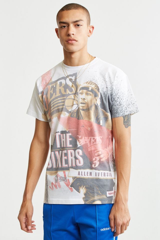 T-shirt Break Boards Allen Iverson Mitchell & Ness #1