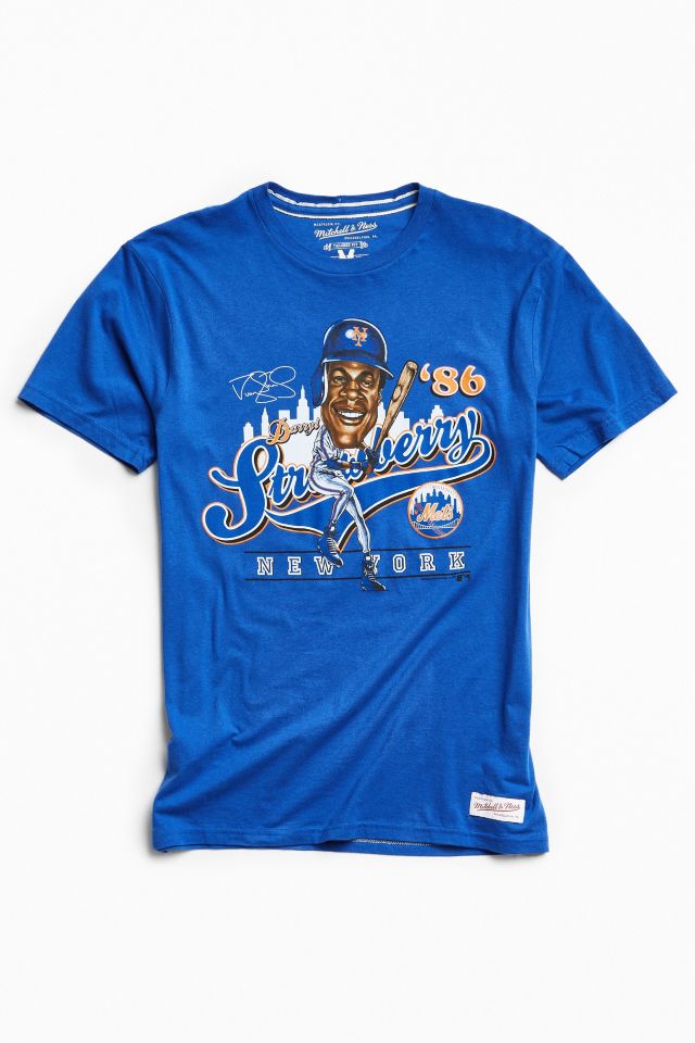 Darryl Strawberry New York Mets Mitchell & Ness Youth Sublimated