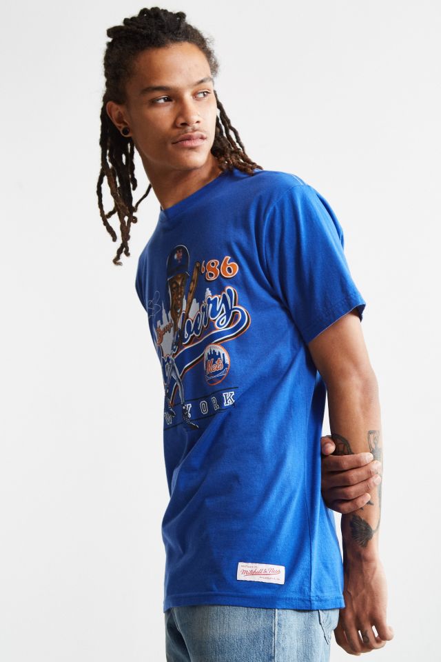 Mitchell & Ness Men's Darryl Strawberry New York Mets Coop Caricature  Vintage Tee - Macy's