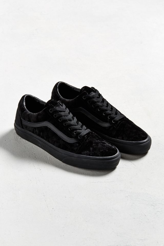 Vans Old Skool Black Velvet Sneaker