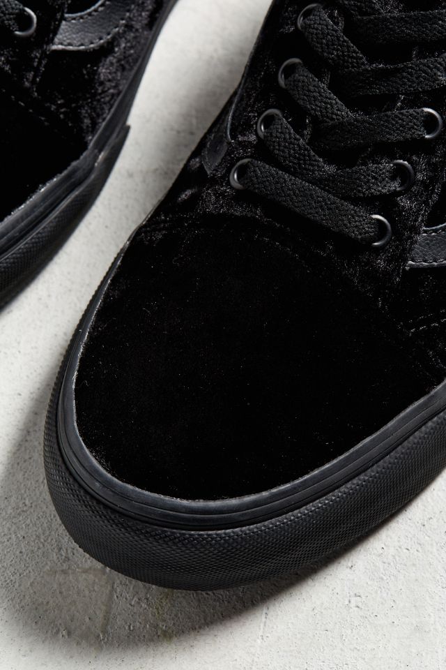 Vans Old Skool Black Velvet Sneaker #2