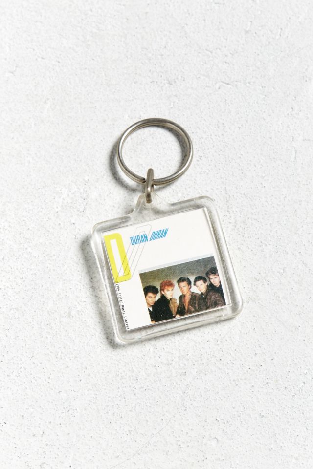 Vintage Duran Duran Band Picture Keychain #1