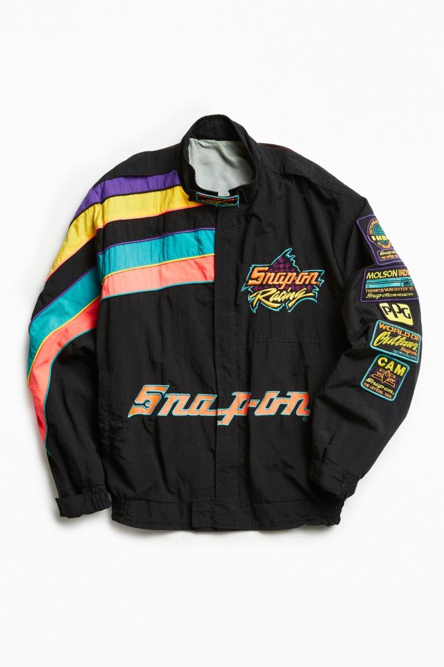 Vintage Snap On Racing Bomber Jacket Urban Outfitters