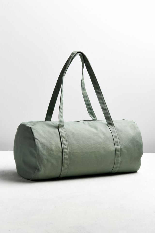 Canvas Duffle Bags Grey Brown Green And Black – LeatherNeo