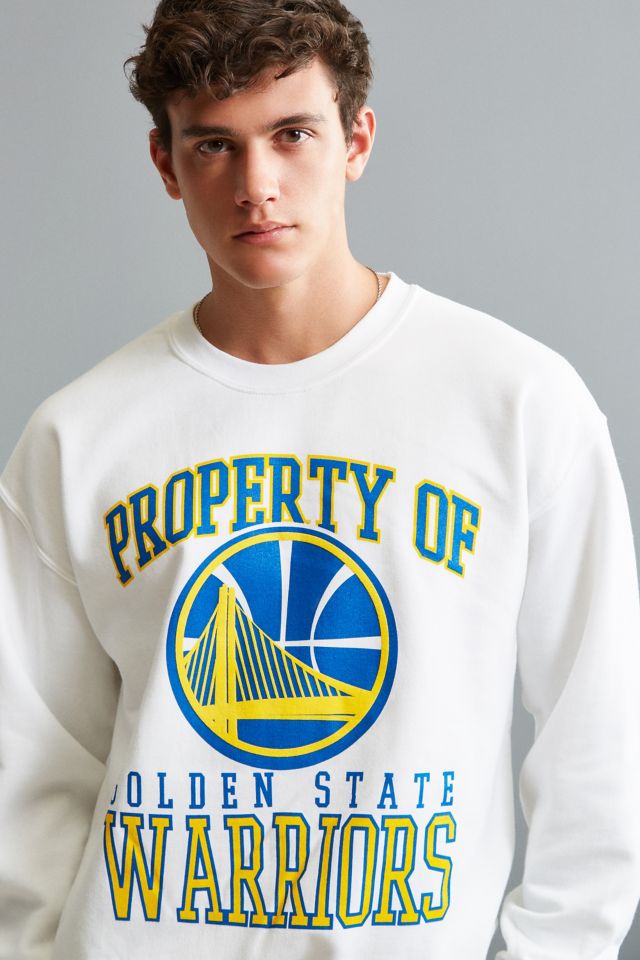 Men's Golden State Warriors Graphic Crew Sweatshirt