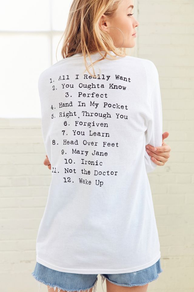 Junk Food Alanis Morissette Long Sleeve Tee #1