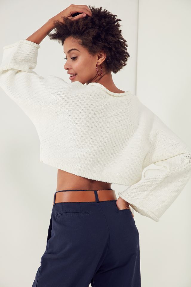 Silence and noise hot sale cropped sweater