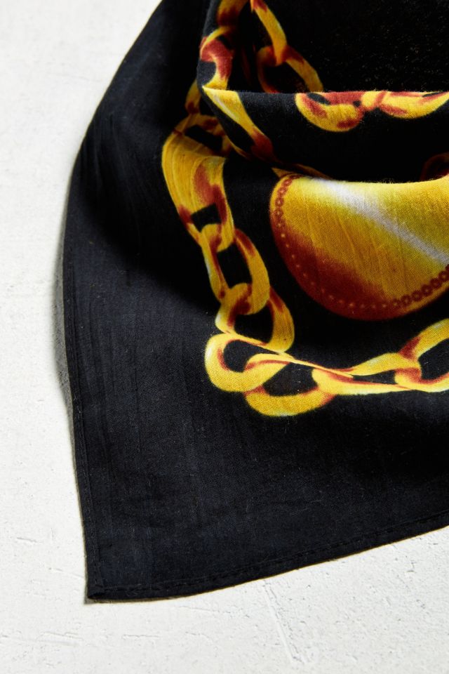 Bandana avec chaînes en or #2