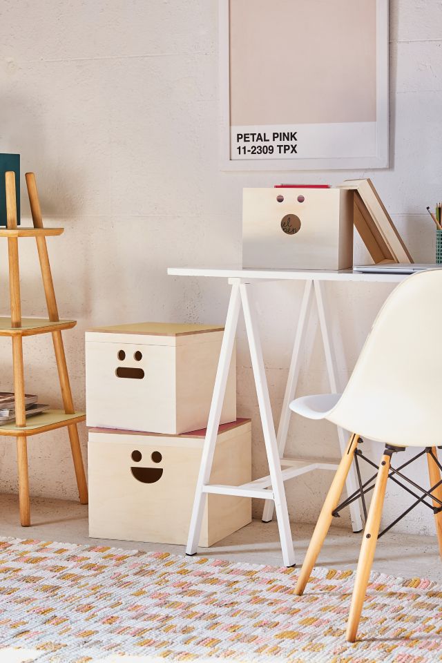 Happy Face Nesting Storage Box Set #1