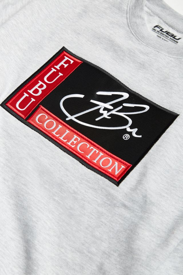 Sweatshirt brodé à col rond FUBU #2