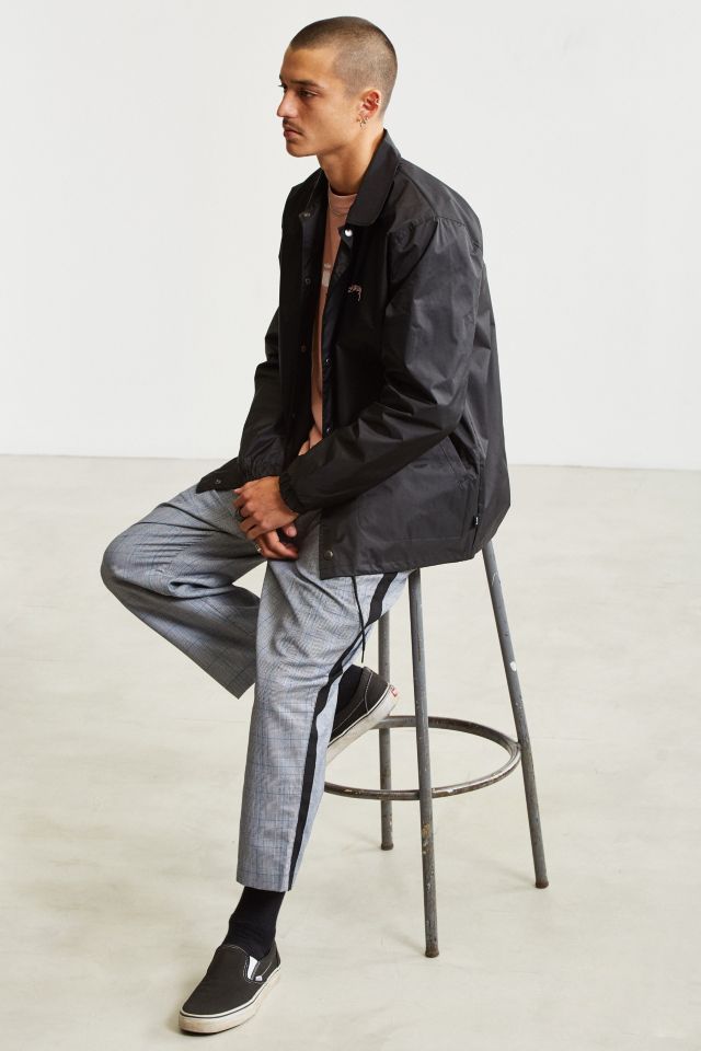 UO Side Stripe Checkered Menswear Pant #5