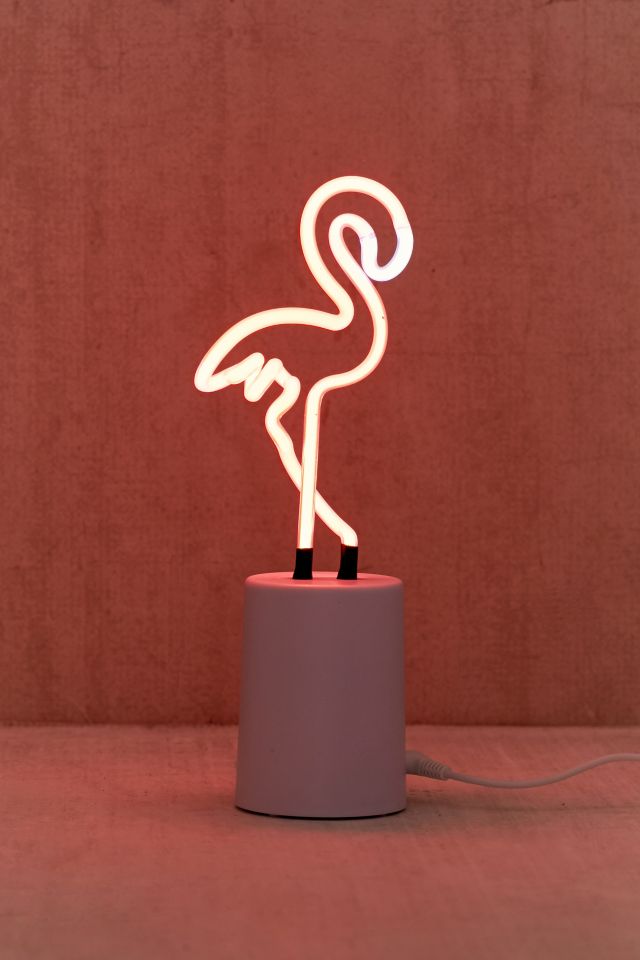 Mini Flamingo Neon Sign Table Lamp #1