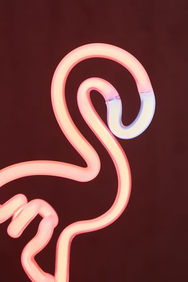 Mini Flamingo Neon Sign Table Lamp #3