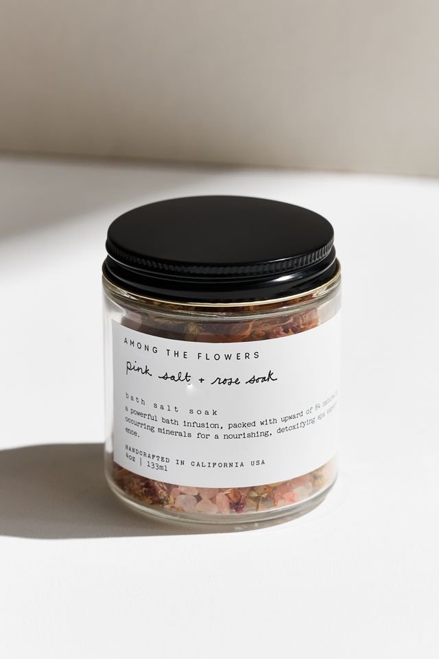 Among The Flowers Premium Pink Salt Bath Soak #1