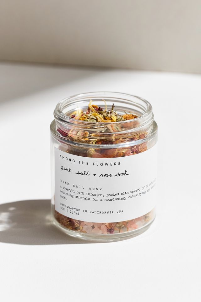 Among The Flowers Premium Pink Salt Bath Soak #2