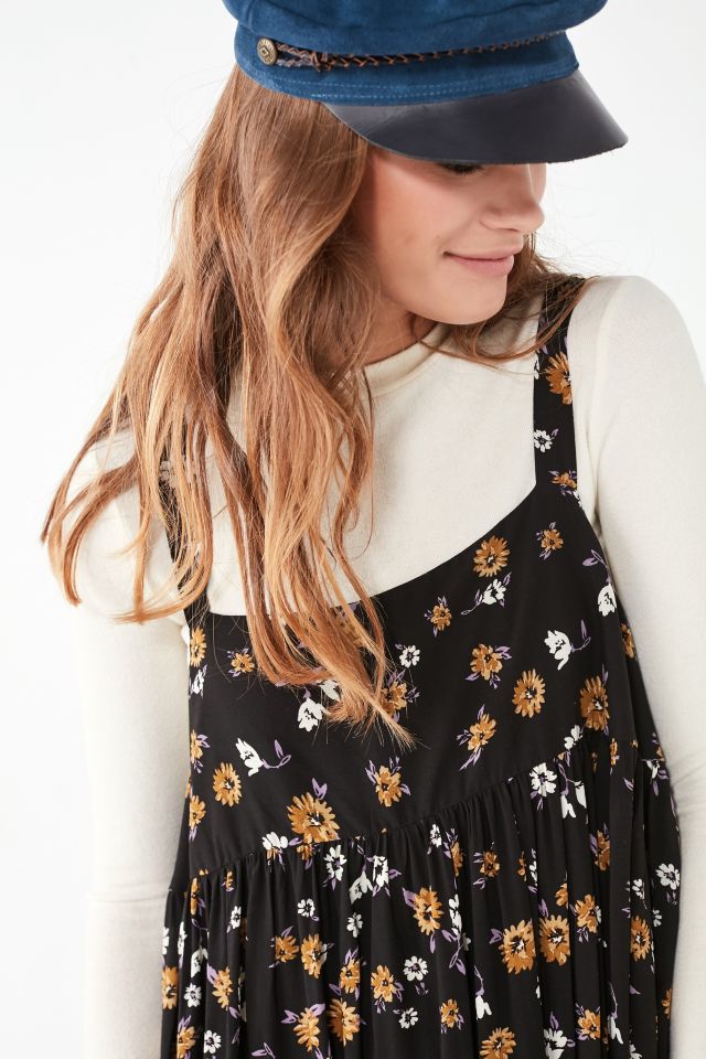 Kimchi Blue Fleur Babydoll Floral Midi Dress #4