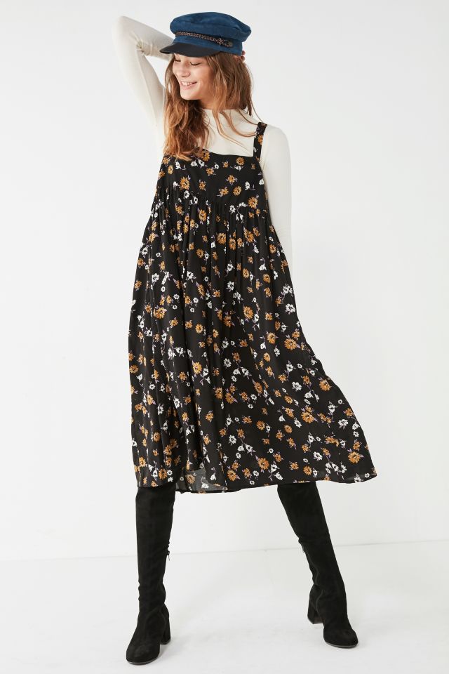 Kimchi blue outlet black floral dress