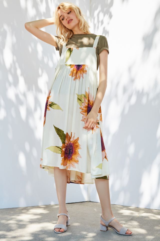 Kimchi Blue Fleur Babydoll Midi Dress #4
