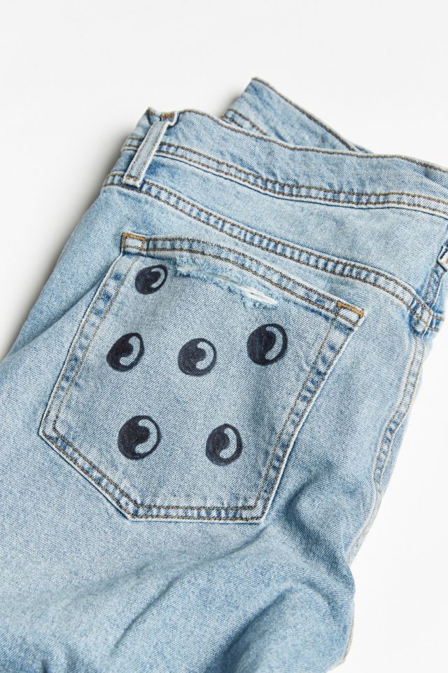 BDG X Andrew Jeffrey Wright Hand-Doodled Alien Skinny Jean #3