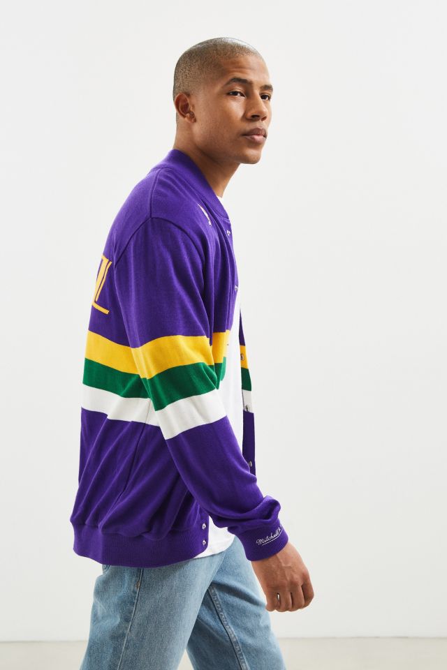 Mitchell & Ness Utah Jazz Snap Sweater #2