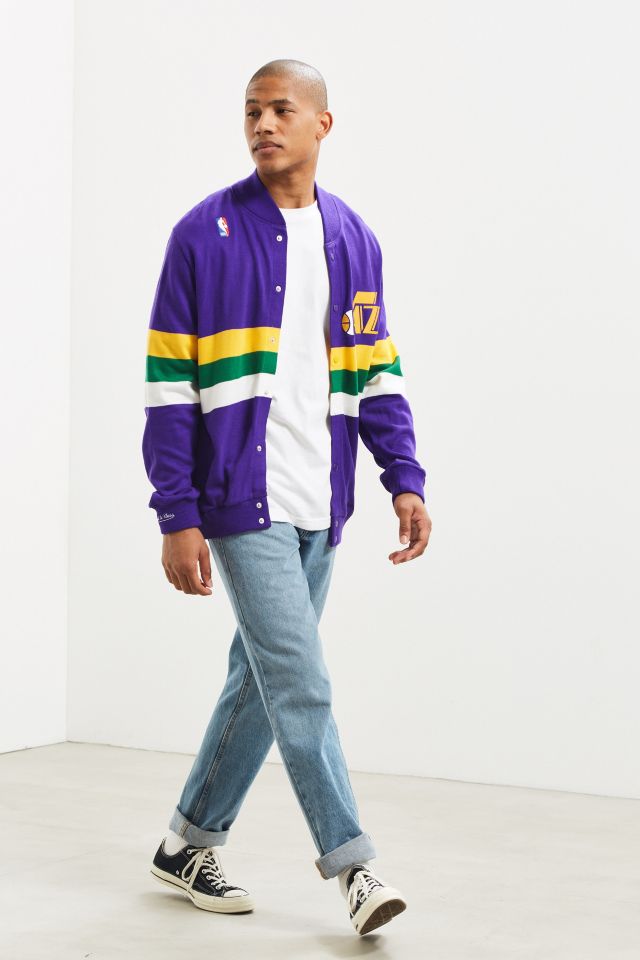 Mitchell & Ness Utah Jazz Snap Sweater #5