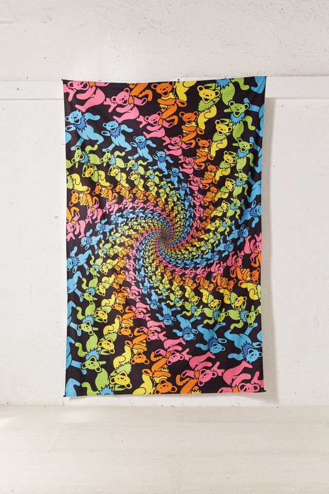 Grateful Dead Dancing Bears Tapestry #1