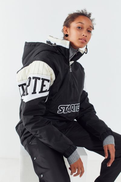 Starter Black Label + UO Breakaway Partial Zip Jacket | Urban Outfitters